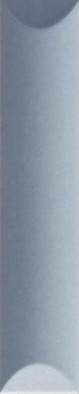 Настенная плитка Up Cuscino Blue Glossy 5х25 La Fabbrica глянцевая керамическая 192117