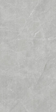 Настенная плитка Vonn Ductile Reliefs Grey Loom 59.8х119.8 Living Ceramics матовая, рельефная (структурированная) керамическая VN/DUC Ref/GR/LM