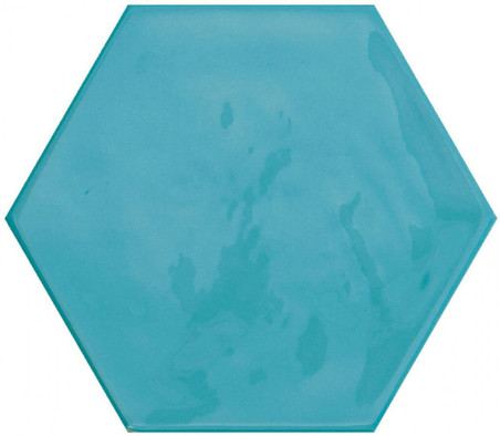 Настенная плитка Kane Hexagon Sky 16х18 Cifre глянцевая, рельефная керамическая 78801164