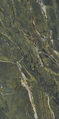 Керамогранит Verde Persia Lucido 75x150 MaxFine by Iris FMG Marmi полированный универсальная плитка L175488MF6