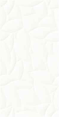 Настенная плитка Ceramika Paradyz Esten Bianco A Struktura Rekt 29,5x59,5, матовая керамическая