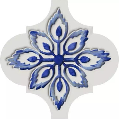 Декор VT/A319/65000 Арабески Майолика 4, 6.5x6.5 Kerama Marazzi глянцевый керамический