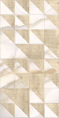 Настенная плитка Apulia Oro Struttura Azori 31.5x63 глянцевая, рельефная (структурированная) керамическая 509001101
