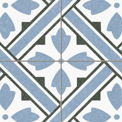 Керамогранит Howard Blue Pre. 45x45 Prissmacer матовый универсальный