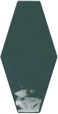 Настенная плитка Harlequin Dark Green 10x20 APE Ceramica 07975-0006 глянцевая керамическая