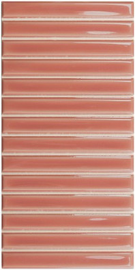 Настенная плитка Sb Coral 12,5x25 Wow глянцевая, рельефная (структурированная) керамическая 128700