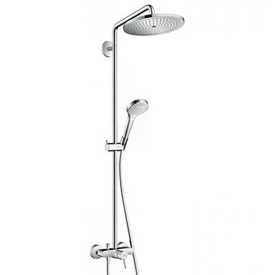 Душевая стойка Hansgrohe Croma Select S, Showerpipe 280 1jet с однорычажным смесителем, хром
