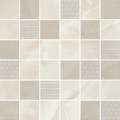Мозаика Onice Perla Mosaic- 30х30 см глянцевая, бежевый 921670 фото Мозаика Onice Perla Mosaic- 30х30 см глянцевая, бежевый 921670