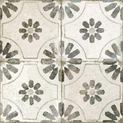 Напольная плитка Fs Blume Black 45x45x0,95 Peronda матовая керамическая 0100338929