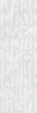 Настенная плитка Concept White Matt 40х120 Keraben Masaya матовая, рельефная (структурированная) керамическая 1802