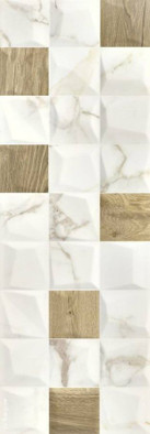 Настенная плитка Calacatta Gold Rise Matt Ret 35x100 Love Ceramic Tiles матовая керамическая 635.0175.001