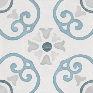 Керамогранит Sirocco Blue Dhalia/22,3/9 22,3x22,3 Peronda матовый универсальный 3386036517