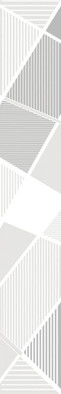 Бордюр Sonnet Grey Geometria Azori 6.2x50.5 матовый керамический 587901002