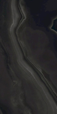 Керамогранит Eccentric Luxe Smoky Black 120x60x0,9 полированный REX Ceramiche универсальная плитка 779256