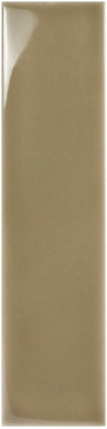 Настенная плитка Aquarelle Olive 7.5x30 Wow глянцевая керамическая 129083