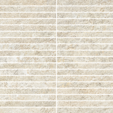 Мозаика Italon Magma Ice Mosaico Strip керамогранит 30х30 см матовая бежевый 610110001362
