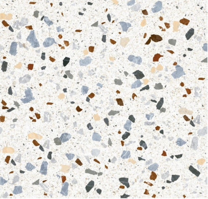 Керамогранит Chips White 60х60 Stepe матовый напольная плитка CH006060N