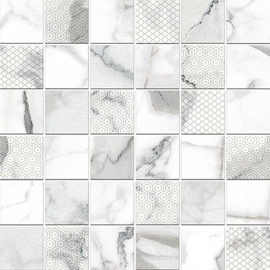 Мозаика Arabescato Bianco Decor Mosaic керамическая 30x30 фото Мозаика Arabescato Bianco Decor Mosaic керамическая 30x30