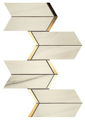 Декор Marvel Dream Chevron Bianco Fantastico 17x41.4 керамический фото Декор Marvel Dream Chevron Bianco Fantastico 17x41.4 керамический