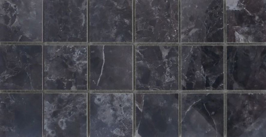 Мозаика Mk.Dark Emperador Glossy керамогранит 15х30 см high glossy черный