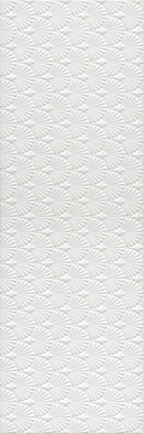 Настенная плитка 12154R Гарса Структура Белый матовый обрезной 25х75 Kerama Marazzi матовая керамическая