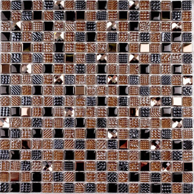 Мозаика Crystal brown