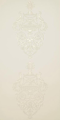 Декор Ad Personam Petites Paonnes 50x100 Petracer`s матовый керамический TR PAONNES