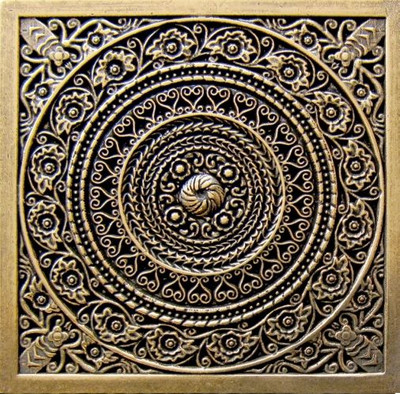 Вставка Металлическая Rosal Shined brass (бронза полированная) керамическая