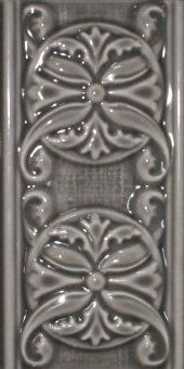 Бордюр Cevica Plus Classic 10 Basalt 7.5х15