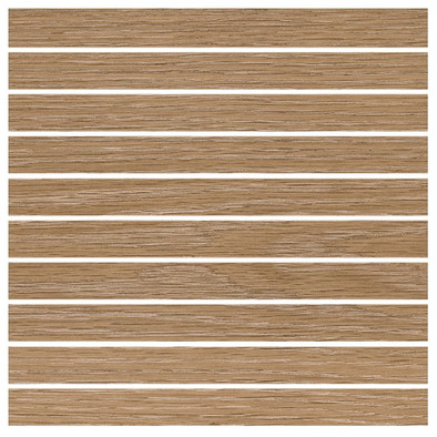 Мозаика Due Cognac Mosaic 30x30 керамогранит Living Ceramics матовая, коричневый LV10664