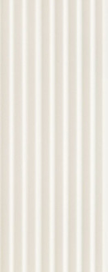 Настенная плитка W-My Tones White Str 29,8x74,8 Tubadzin рельефная (структурированная) керамическая