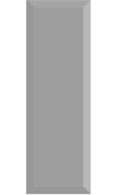 Настенная плитка Monocolor Biselado Brillo Gris 10x30 глянцевая керамическая фото Настенная плитка Monocolor Biselado Brillo Gris 10x30 глянцевая керамическая