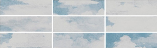 Декор VB/A45/9016 Тракай 1 глянцевый 8.5x28.5 Kerama Marazzi керамический