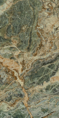 Панно SG593522RB/D Риальто Нобиле 2 Зелёный лаппатированный обрезной 119,5x238,5x0,9 Kerama Marazzi