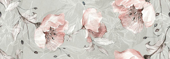 Декор Floral Ret 35х100 Love Ceramic Tiles матовый керамический 635.0184.000 фото Декор Floral Ret 35х100 Love Ceramic Tiles матовый керамический 635.0184.000