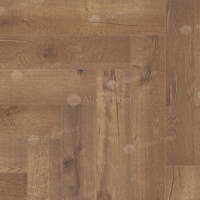 Кварцвиниловая плитка Alpine Floor Parqet LVT ЕСО 16-2 Дуб Royal 43 класс 590х118х2.5 мм (ламинат)