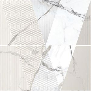 Панно 63x63 Arabescato Bianco керамическое фото Панно 63x63 Arabescato Bianco керамическое
