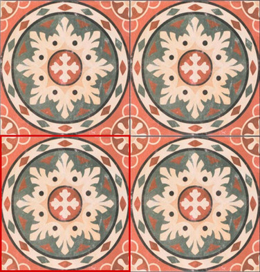 Плитка универсальная Art Decor DF209 20х20 DeShun Ceramics матовая керамическая