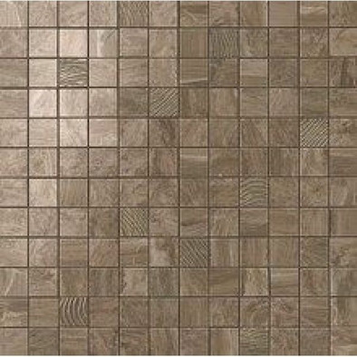 Мозаика S.M. Woodstone Taupe Mosaic / S.M. Вудстоун Таупе керамика 30.5х30.5 см глянцевая, коричневый