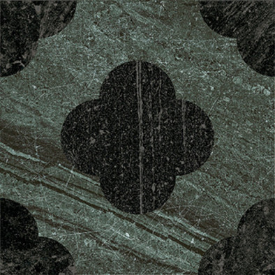 Керамогранит Pin Green Black 18.6х18.6 41ZERO42 Dandy матовый универсальная плитка 4101204