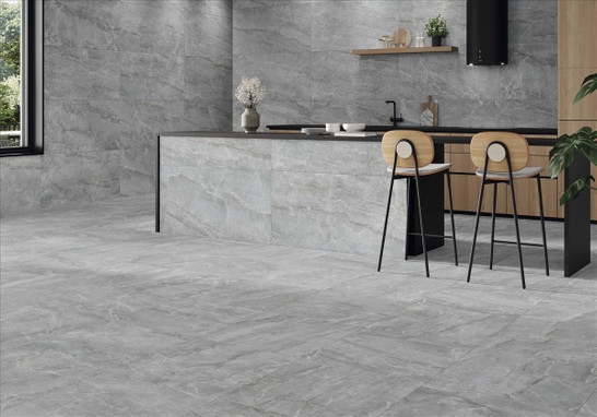 Керамогранит Sublime Grey Mt 60x120 STN Ceramica Stylnul матовый универсальная плитка CAN5SUBLDD1A