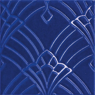 Декор Deco' Pervinka 20x20 Rilievo Petracer`s Grand Elegance Rubino глянцевая, рельефная (структурированная) керамический GER DERIL15