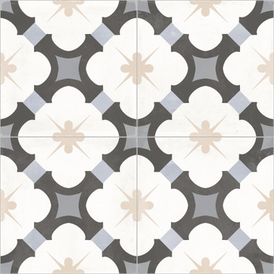Керамогранит Grace Midnight Pre-cut 45х45 Etili Seramik матовый напольная плитка 17322