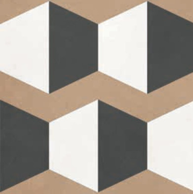 Керамогранит 14oraitaliana Hexagon Nat. Rett 60х60 ABK матовый универсальная плитка PF60017140