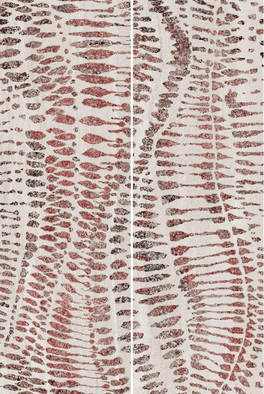 Панно Strata Decor Beige (Set 2 pzs 30х90) Rect. 60х90 Ibero матовая керамическое R0002824