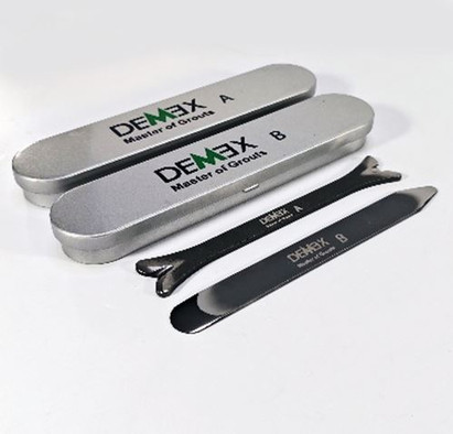 Профессиональный набор формирователей шва Demex из вольфрама (для прямых швов, внутренних и внешних углов)