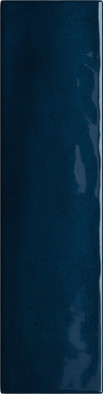 Настенная плитка Masovia Blu Marino B Gloss Str 7.8х29.8 Tubadzin глянцевая, рельефная (структурированная) керамическая 5900199263635