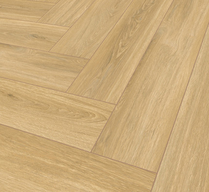 SPC ламинат The Floor P6004 Nature Oak Herringbone 33 класс 740х148х6 мм (каменно-полимерный) с фаской