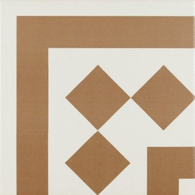 Декор Antigua Beige 001 20x20 матовый керамический