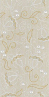 Декор Наоми белый керамический